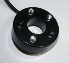 7V-Licht Ring-2 mit Loch (5Stck LED), 5m Kabel