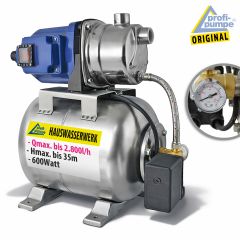 Hauswasserwerk SS-600-1 mit Zubehörauswahl