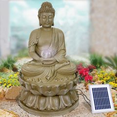 BUDDHA-ETERNITY mit Li-Ion-Akku & LED-Licht 