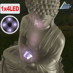 BUDDHA-ETERNITY mit LiIon-Akku & LED-Licht 