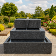 230V - Gartenbrunnen & Wasserspiel BASALT-KASKADE 230V - Gartenbrunnen & Wasserspiel BASALT-KASKADE