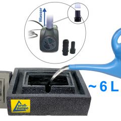 230V - Gartenbrunnen & Wasserspiel BASALT-KASKADE 230V - Gartenbrunnen & Wasserspiel BASALT-KASKADE