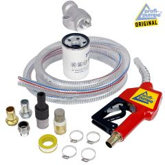 Easy Diesel Tank Station mit Pumpe, Zapf-Pistole und Druckschlauch-Trommel