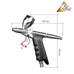 Airbrushpistole Gravity-Trigger 1035 SD 0.3