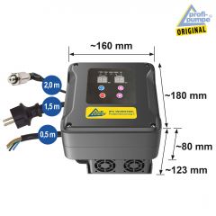 INVERTER-Pumpensteuerung 7- 
1,5 KW 230V/3*230V, verkabelt