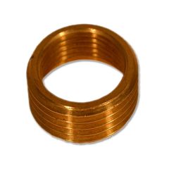 Übergangsstück Messing 1 AG auf 3/4 IG zoll , Breite 25mm