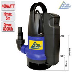 B-Ware Tauchpumpe DIRT-STAR-EXTRA-SS 400-2 integr. Schwimmerschalter, 10 m Kabel