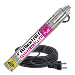 4 Zoll Tiefbrunnenpumpe SCREW-Star 370-4 Schraubenpumpe