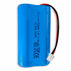 Ersatzakku AKKU Nr.9-2 für neue Solar - Brunnen (7,4V/1,5Ah/11,1Wh)