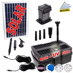Teichpumpen-Set Solar  Aqua-Vital 9-UV-C