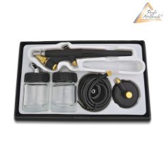 Airbrushpistole Profi-AirBrush Gravity Single-Action-Gun 138 D 0,8