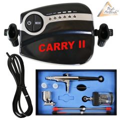 Profi-AirBrush Set Carry II Black - ideal für Einsteiger!