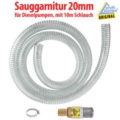 Sauggarnitur 19mm für Dieselpumpen