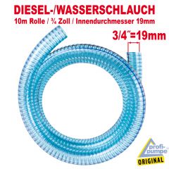 Diesel-Spiralschlauch 3/4, Länge 10m