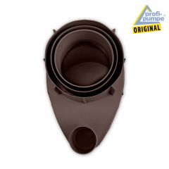 Fallrohrfilter raintec T33 Kupfer-Braun