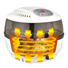 B-Ware Heißluft-Multifritteuse ECO AIR-PROFI SOUP DC-1400W, weiß