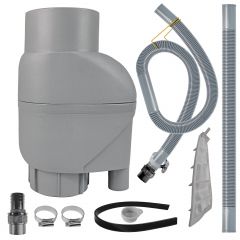 Befüll- und Entnahme-Set grau / grau