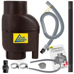 Befüll- und Entnahme- Set braun / grau