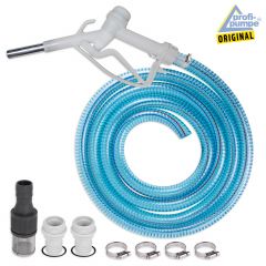 Set AdBlue® 24V-Pumpen-Set, selbstansaugend, mit Saug- und Druckschlauch, Adblue-Zapf-Pistole und Zubehör