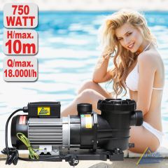 Schwimmbadpumpe POOL-STAR 750W-1