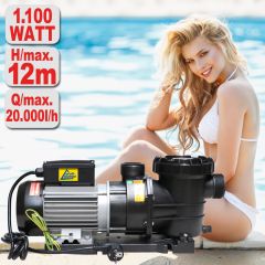 Schwimmbadpumpe POOL-STAR 1100W-1