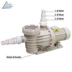 Schwimmbadpumpe POOL-STAR 2000W-1