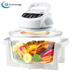 B-Ware Heißluft-Fritteuse & 10in1-Multikocher ECO AIR-PROFI 1350W H-DC, weiß
