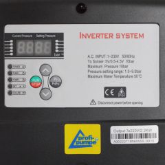 INVERTER-Pumpensteuerung 3-1,5KW 1*230V, verkabelt (IPC-3-VK)