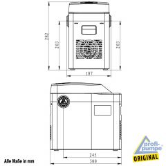 INVERT-TECH 1 INVERTER-HAUSWASSERWERK Permanent Magnet Vortex-Pumpe 