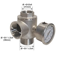 5 Wege Adapter 1,25