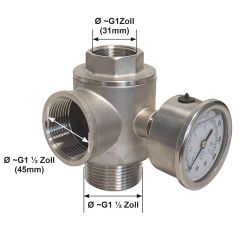  INVERTER-Pumpensteuerung 5-7,5KW 400V/400V, verkabelt 