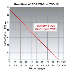 BRUNNEN-STAR 750-10 mit SAND-VORFILTER 