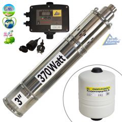 3 Tiefbrunnenpumpe SCREW-Star 370-4-230V Schraubenpumpe zzgl. Zubehör-Auswahl
