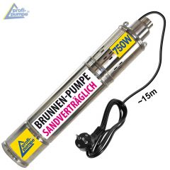 B-Ware 3 Tiefbrunnenpumpe SCREW-STAR 750-4-230V