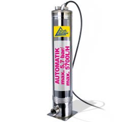 Tauchpumpe REGEN-STAR-AUTOMATIC 750-10 mit Anschluss f. Schwimmende Entnahme und 20m Kabel