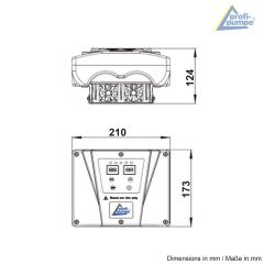 INVERTER-Pumpensteuerung 6 1,1 KW 230V/1*230V, verkabelt