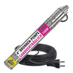 4 Tiefbrunnenpumpe SCREW-Star 1100-4 230V 