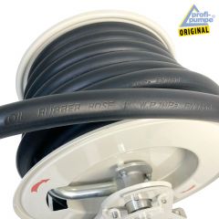 PROFI-Schlauchaufroller mit Federaufwicklung inkl. 15m 25mm-Schlauch