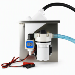 AdBlue® TANK-Set 12V selbstansaugende Diesel-Pumpe mit digitalem Durchflussmesser,  Saug- & Druckschlauch