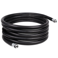 Diesel Gummi-Schlauch-Set 1.2 Innendurchmesser 19mm mit ¾-AG-Schlauchtüllen, schwarz, 15m