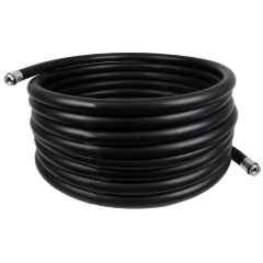 Diesel Gummi-Schlauch-Set 1.1 Innendurchmesser 25mm mit 1-AG-Schlauchtüllen, schwarz, 15m