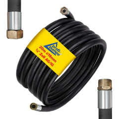 20m Diesel Gummi-Schlauch-Set 2.2 mit 3/4 Zoll AG/IG-Schlauchtüllen