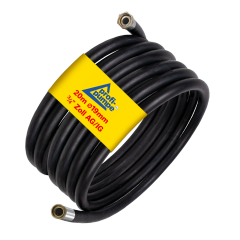 20m Diesel Gummi-Schlauch-Set 2.2 mit 3/4 Zoll AG/IG-Schlauchtüllen