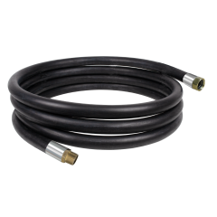 5m Diesel Gummi-Schlauch-Set 2.1 mit 1 Zoll AG/IG-Schlauchtüllen