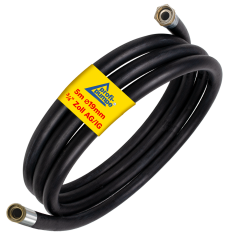 5m Diesel Gummi-Schlauch-Set 2.2 mit 3/4 Zoll AG/IG-Schlauchtüllen