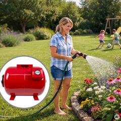 Drucktank Ausdehnungsgefäß Druckkessel  50L, Kohlenstoffstahl
