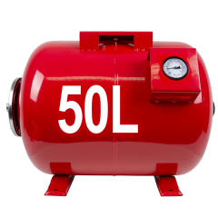 Drucktank Ausdehnungsgefäß Druckkessel  50L, Kohlenstoffstahl
