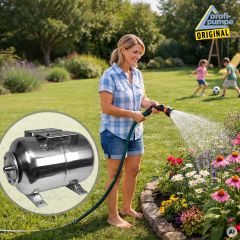 Drucktank Ausdehnungsgefäß Druckkessel  19L, Edelstahl
