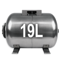 Drucktank Ausdehnungsgefäß Druckkessel  19L, Edelstahl