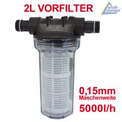 Vorfilter 2 Liter